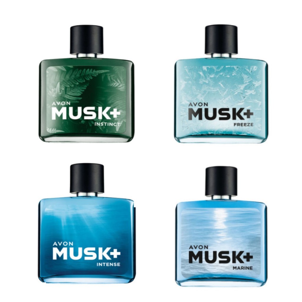 Perfume Masculino Musk+ Deo Colônia 75 ML - ESCOLHA O SEU em Oferta na Shopee