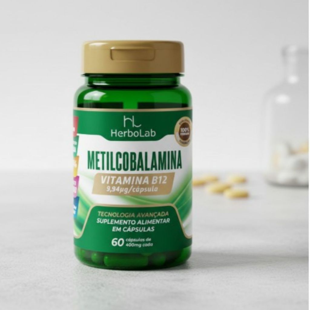 METILCOBALAMINA ( VITAMINA B12 ) 60 Cápsulas - CONCENTRAÇÃO MÁXIMA ...