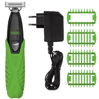 Wahl Aparador de Pelos e Barba Trim Ninja Blade Verde Com Lâmina de Longa Duração e Auto fiável