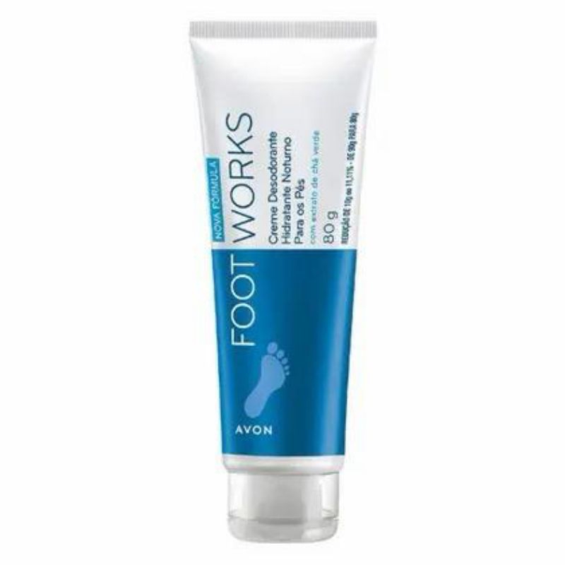 Creme de Hidratação Noturno Footworks 80g Avon | Shopee Brasil