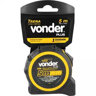 Trena Curta de Aço 19mm x 5m - Vonder Plus