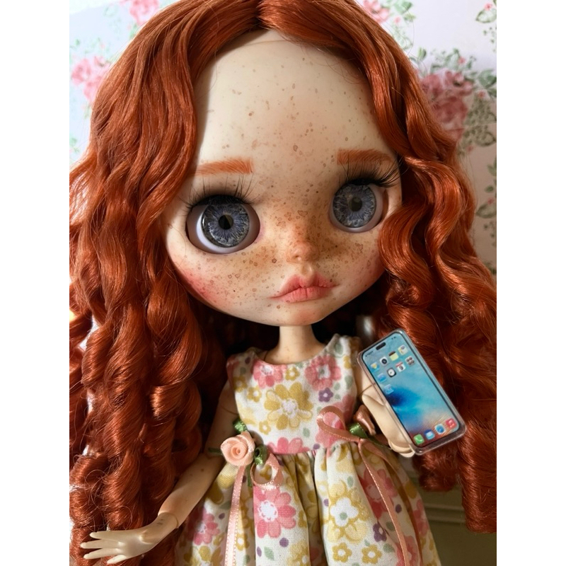 Miniatura - Mini iPhone - Acessório Boneca Blythe ICY DBS - Casa