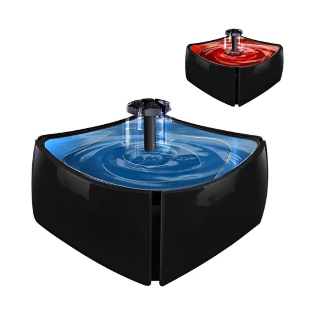 Fonte Bebedouro Automático Pet 1L Bivolt com Filtro para Gatos e Cachorros Água Corrente