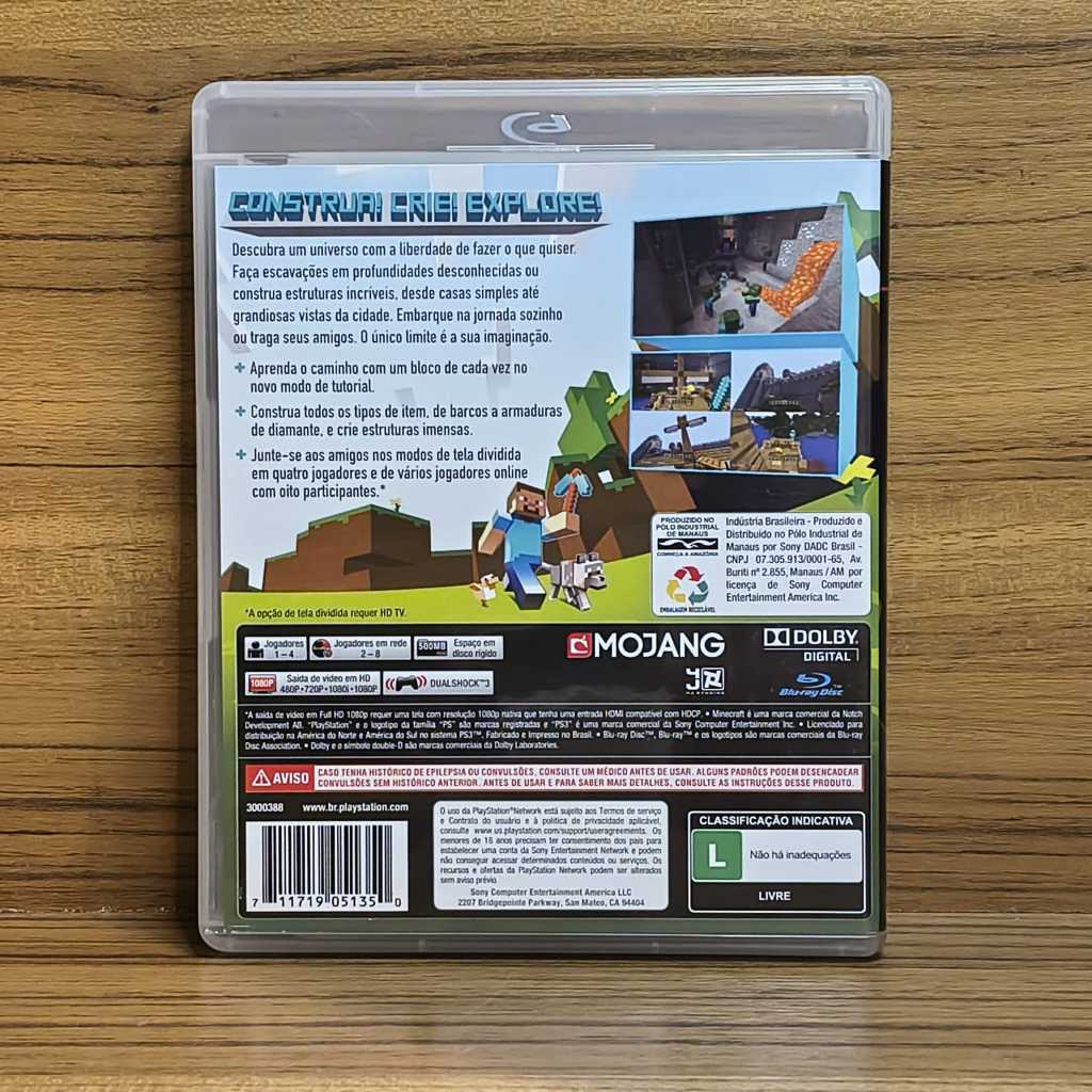 minecraft playstation 3 em Promoção na Shopee Brasil 2026