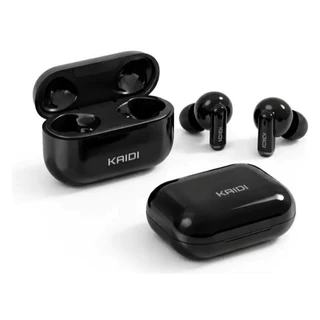 Fone De Ouvido Sem Fio Bluetooth TWS 780 Kaidi Cor Branco e Preto
