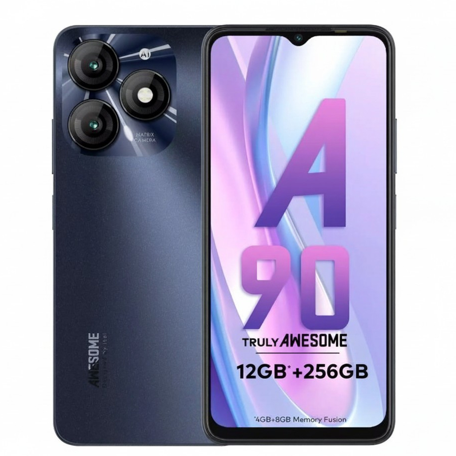 Smartphone itel A70 A665L Dual SIM de 256GB / 12GB RAM de 6.6