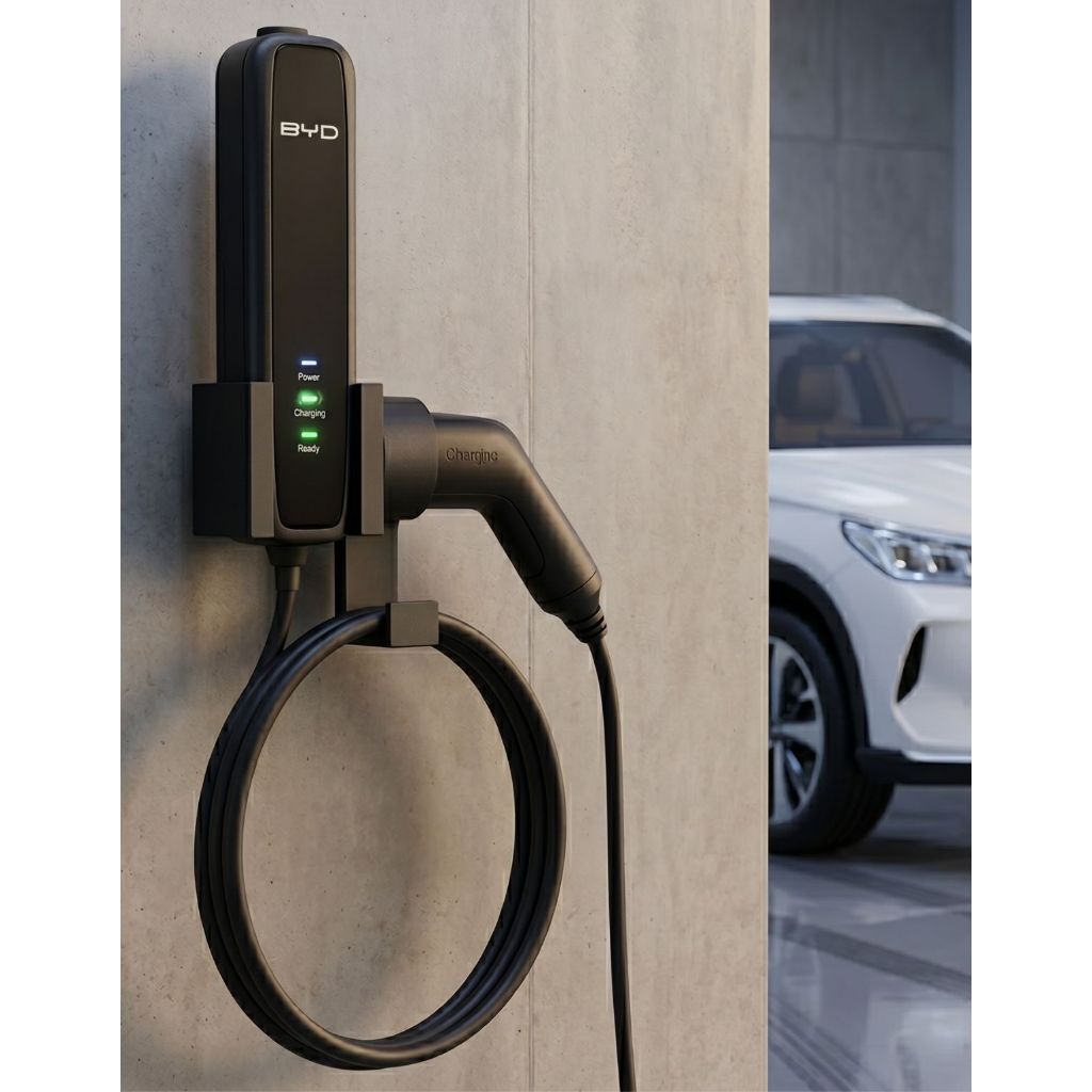Suporte Carregador Carro Elétrico Para BYD Dolphin, BYD Song Plus. BYD ...
