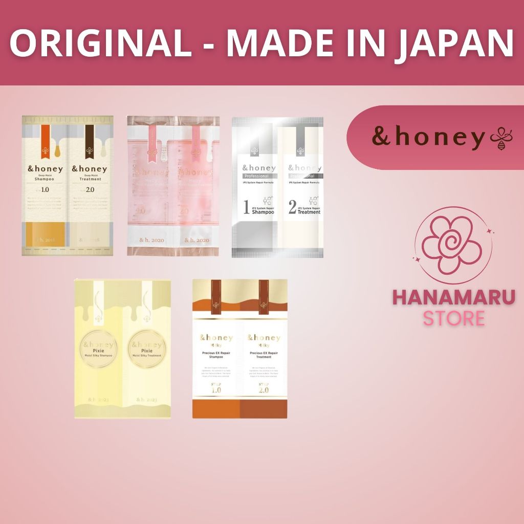 &Honey Kit de Testers 5 Linhas Professional+Deep+Melty+Milky+Pixie
