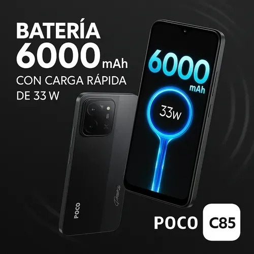 Celular Smartphone Xiaomi POCO C85 Global Versão Original 256GB