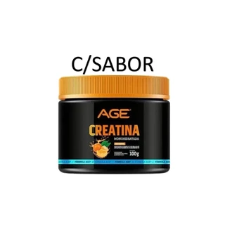 Creatina Monohidratada Creatina 100g – Força e Performance sabores