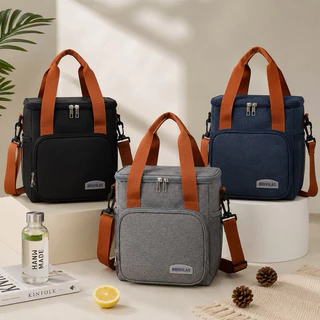 Bolsa Térmica Grande Impermeável Com Alça Para Praia, Piquenique, Viagem e Trabalho