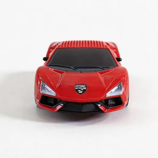 Caixa de Som Multimídia Formato Supercarro Bluetooth Visual Esportivo Lluminação RGB Potente 30W