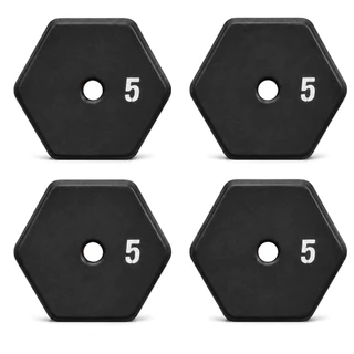 2 x 5kg Anilha com Revestimento / 4 x 5kg Anilhas - A PRONTA ENTREGA - PROMOÇÃO TEMPORÁRIA