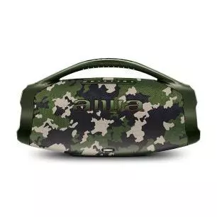 Caixa de Som Bluetooth AIWA Boombox BBS-01GR 200W Camuflado Verde Bivolt
