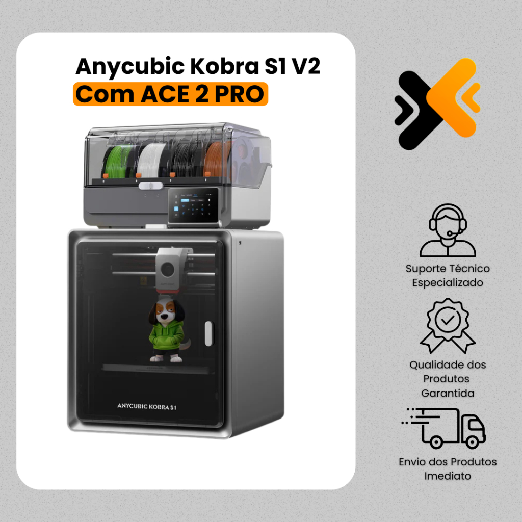 Anycubic Kobra S1 V2 (combo opcional, ACE 2 Pro)