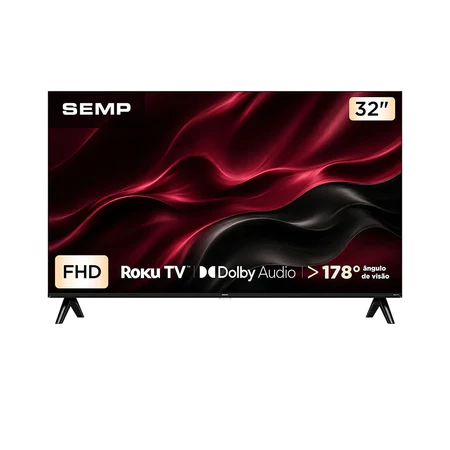 Smart TV SEMP 32 Full HD LED Roku TV 32S42R