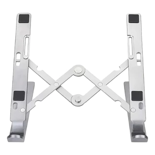 Suporte Ergonômico Ajustável Notebook Metal Tomate MTG-259 Dobrável