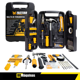 Kit de Ferramentas 142 Peças + Maleta FST142 - FASTERR