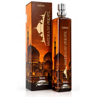 COLÔNIA MADEIRA DO ORIENTE SMELL PREMIUM 50ml (Colônia Masculina) - ALQUIMIA COSMÉTICOS.