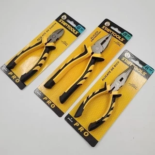 Kit 3 Alicates Profissional - Alicate 6 e 8´ - Alicate para corte - Startools