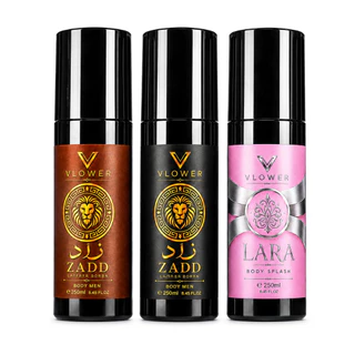 Body Splash Árabe VLOWER 250ml Masculino Feminino ASAD YARA