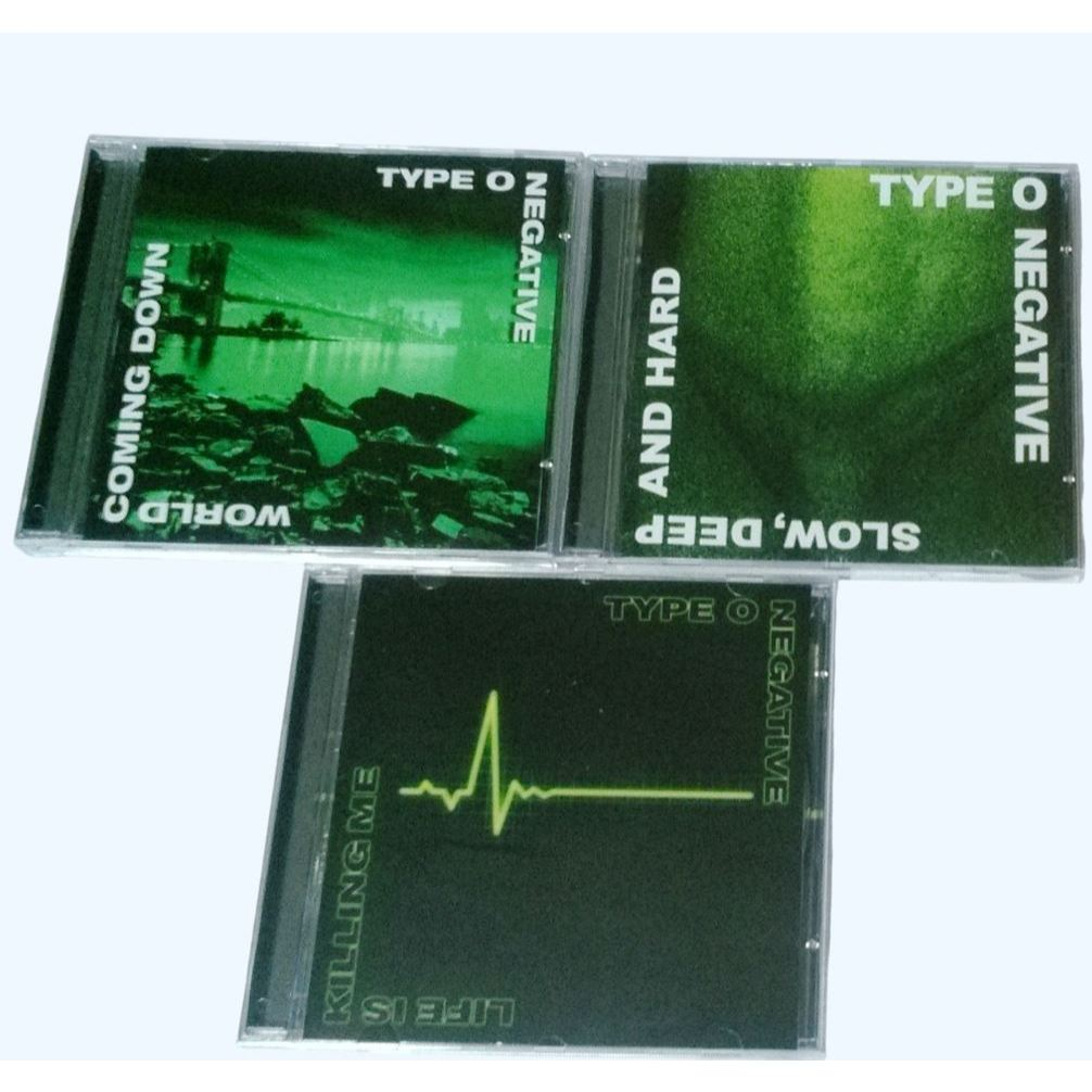BOX 4 CDS Type O Negative - Slow, Deep Deep And Hard 1991/ World Coming ...