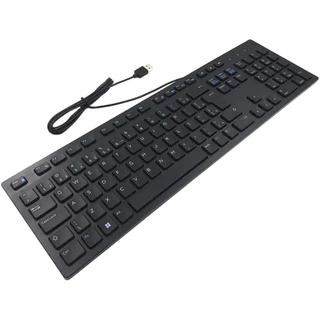 Teclado corporativo Original Cor Preto Usb Abnt2 original Modelo DELL KB216