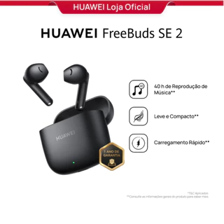 HUAWEI FreeBuds SE 2 | Fone de Ouvido Sem Fio | Até 40 Horas de Bateria | Compacto e Confortável