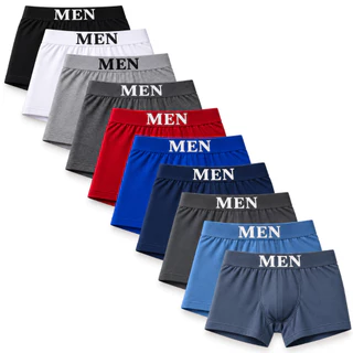 Kit 5 ou 10 Cueca Boxer men cueca Masculina Microfibra Premium cueca men box conforto e qualidade