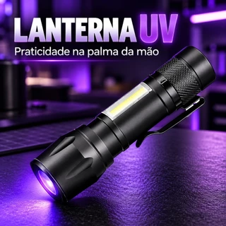 Lanterna Uv Verificação Notas Detecção De Agente Fluorescente
