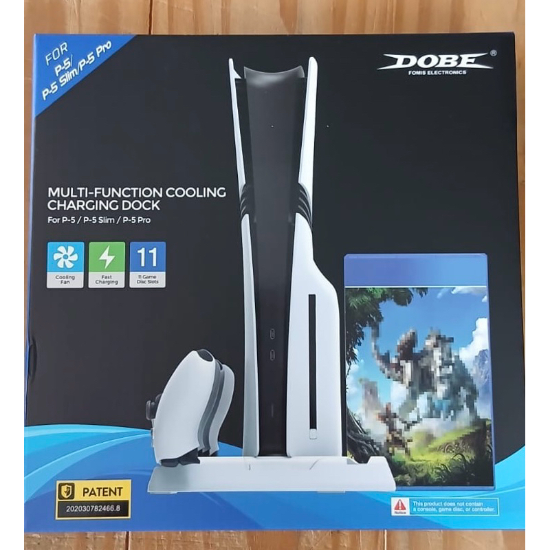Base Cooler DOBE TP5-3537D para PS5 Fat/Slim/Pro