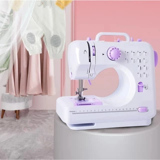 NOVO Mini Máquina De Costura Multifuncional Doméstica Composta de 12 Pontos em Oferta na Shopee