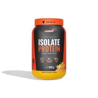 Whey Protein Isolado Zero Lactose Isolate Protein 900g New Millen — foto 5 — Achou Levou Brasil