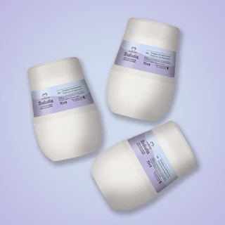 Kit com 3 Desodorante Antitranspirante Rollon Natura Tododia algodão macadamia cereja sem perfume