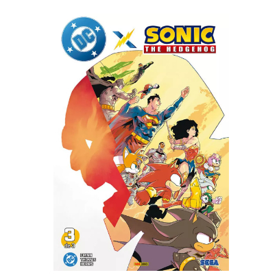 DC x Sonic - Vol. 1 a 3 - Panini - Lacrado - Em Português | Shopee