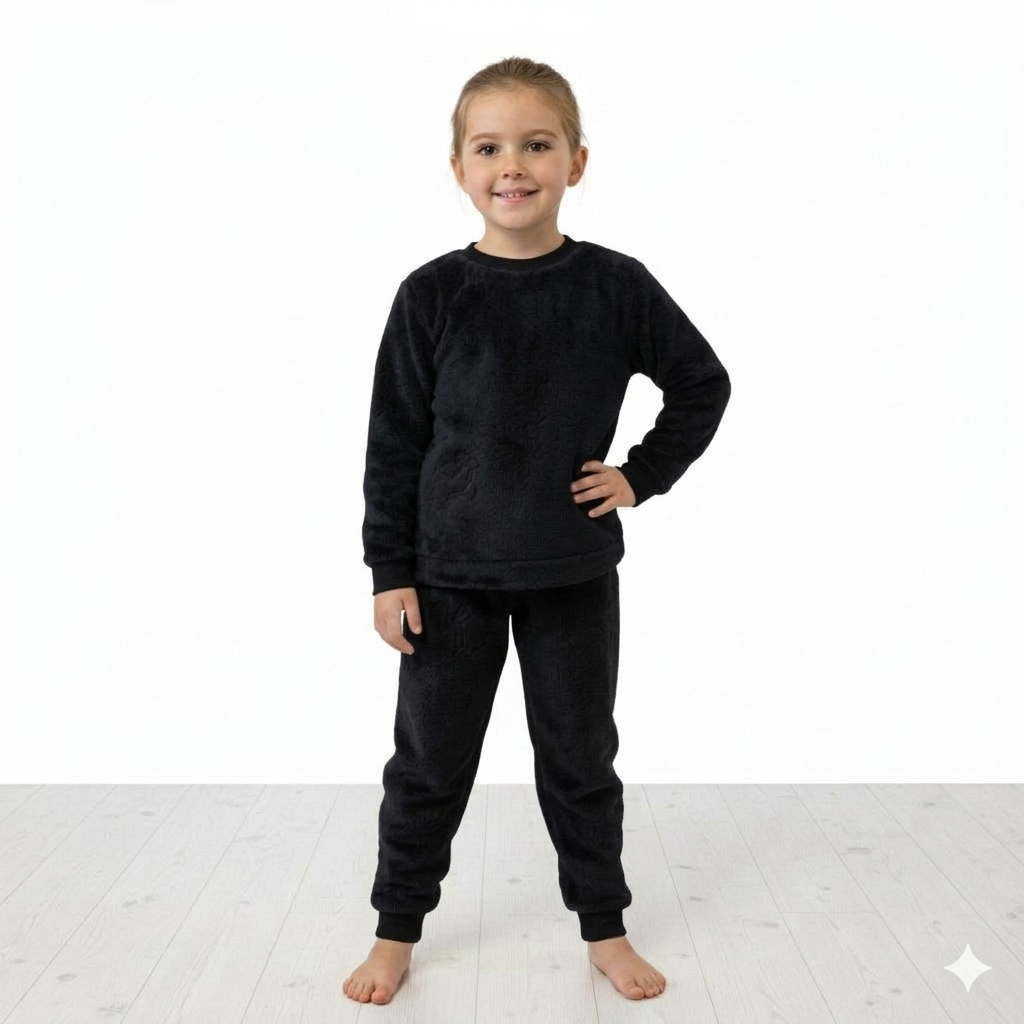 Pijama Infantil Inverno Quentinho Ultra Soft Manga Longa em Oferta na Shopee