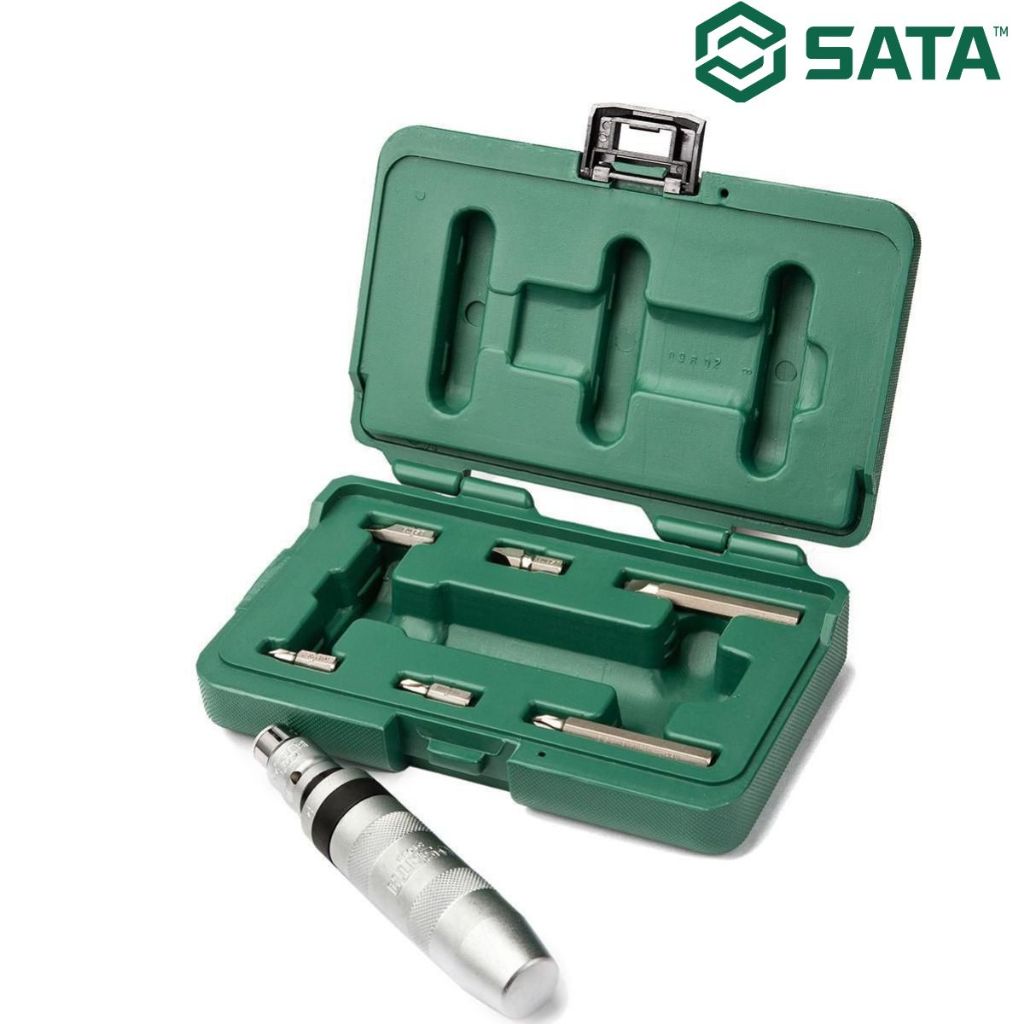 Jogo Chave De Impacto Manual 8 Pecas 1/2 Sata St09602sj | Shopee