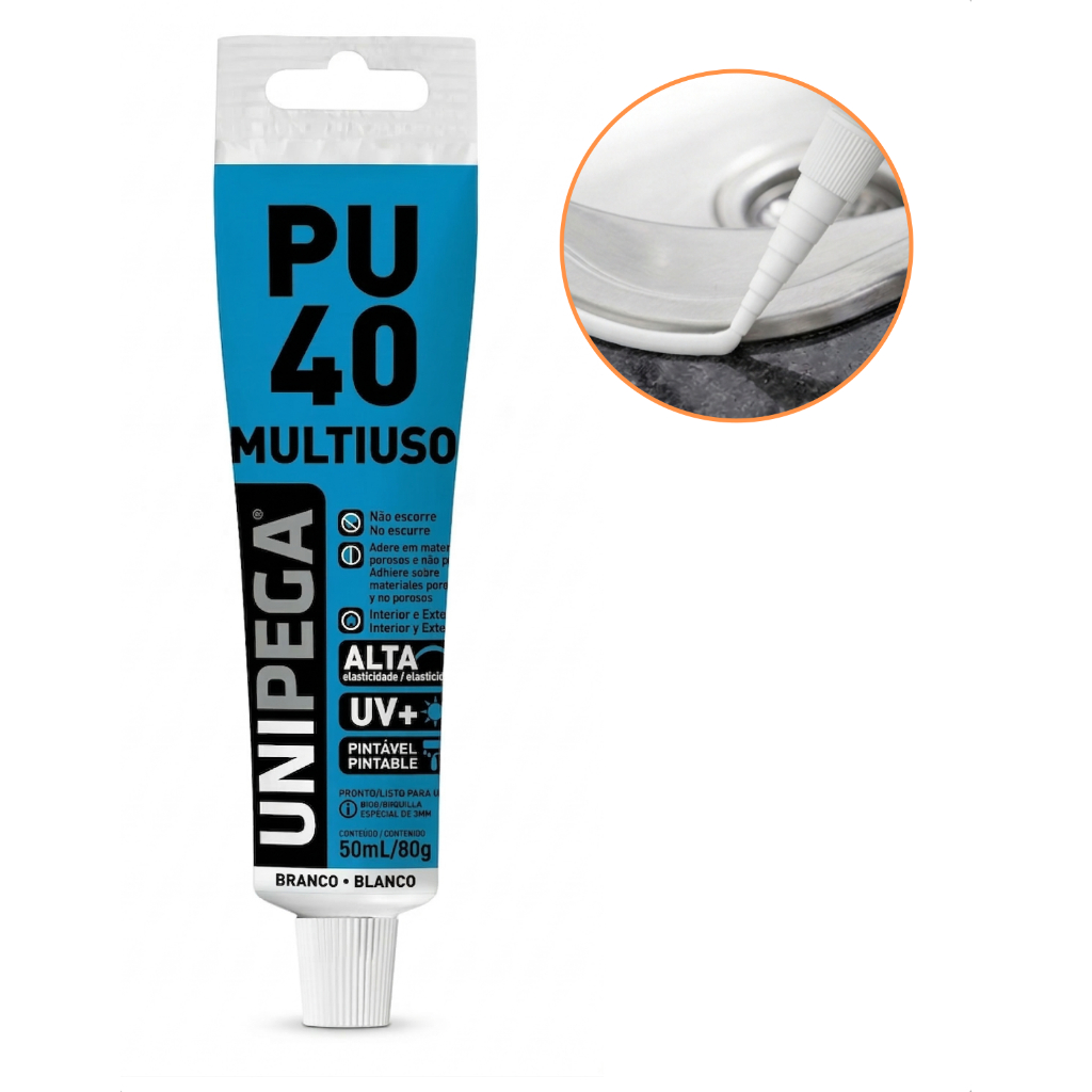 SELANTE PU-40 BR. UNIPEGA 80GR/50ML