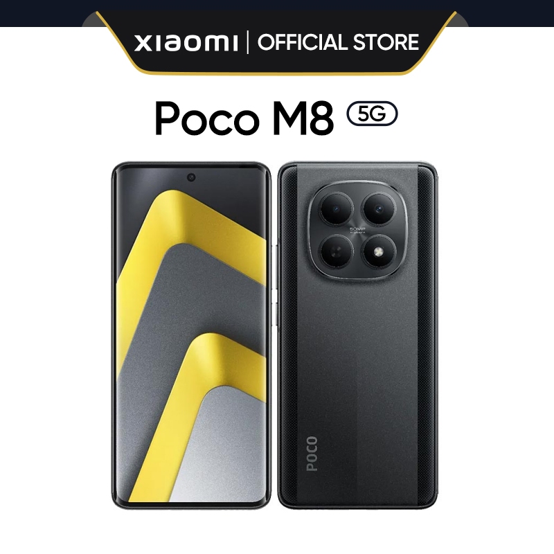 Celular Novo Xiaomi Poco M8 5G 256GB 8GB RAM COM NFC Original