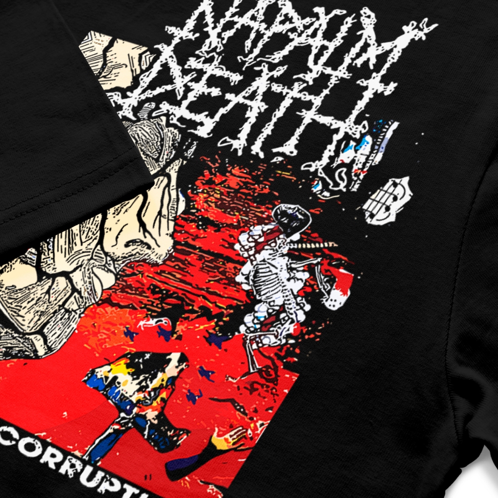 Camiseta Napalm Death Harmony Corruption | Estilo Metal Extremo