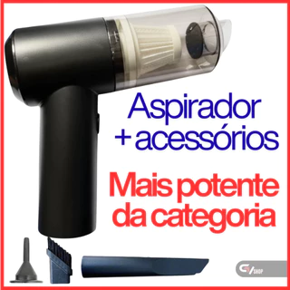 Aspirador Portátil Soprador com Múltiplas Funções Carro Casa Computador