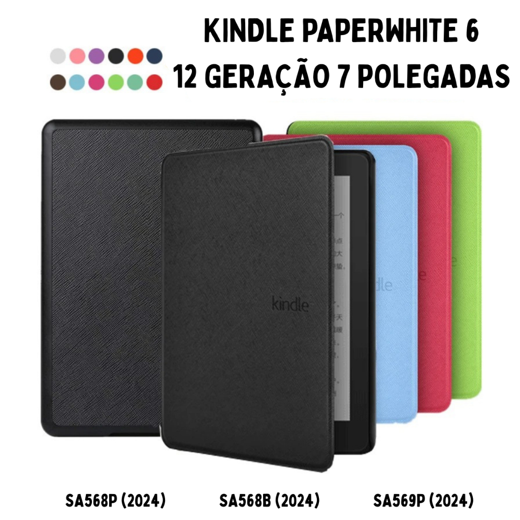 novo kindle paperwhite signature edition 32 gb tela de 68