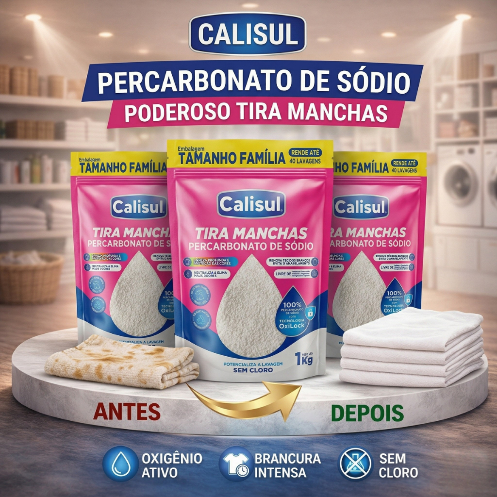 Tira Manchas Sem Cloro 1kg - Remove Manchas Difíceis Café Vinho Gordura ...