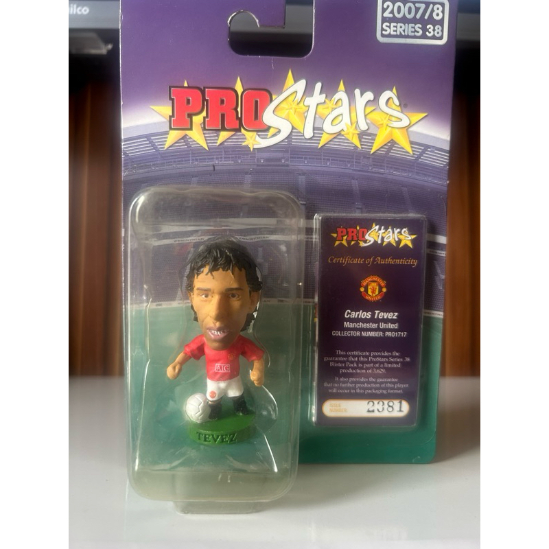 スポーツ Corinthian ProStars Carlos Tevez Mini craque Prostars Carlitos Tevez Manchester United RARIDADE