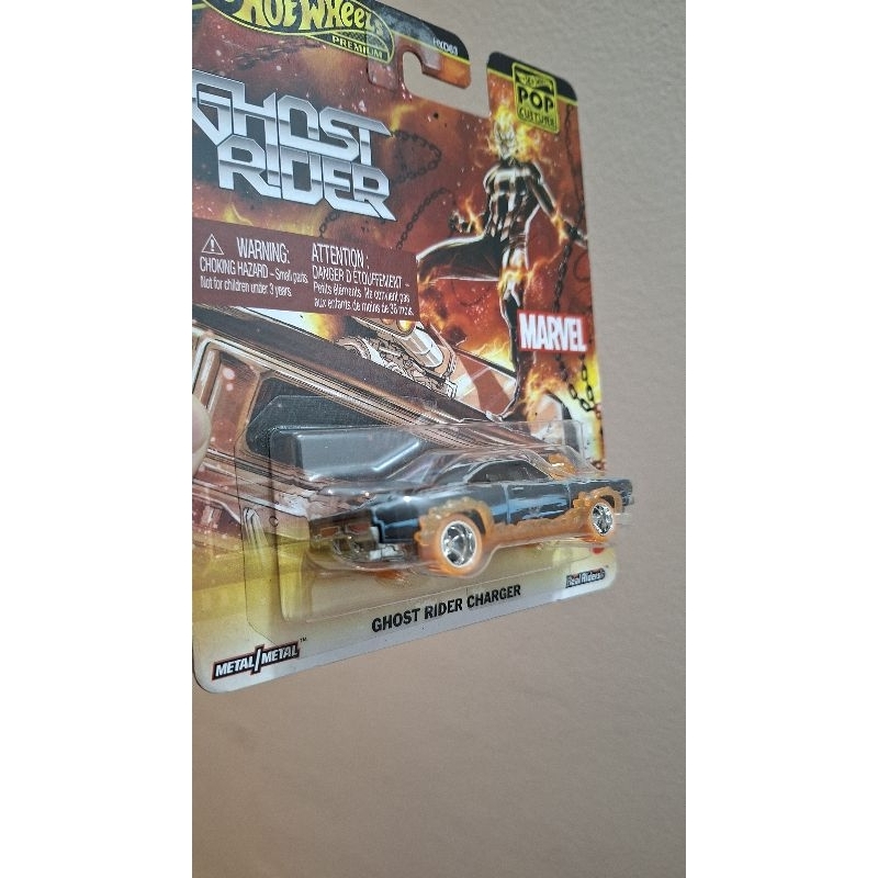 Hot Wheels Ghost Rider Charger Motoqueiro Fantasma toda em metal