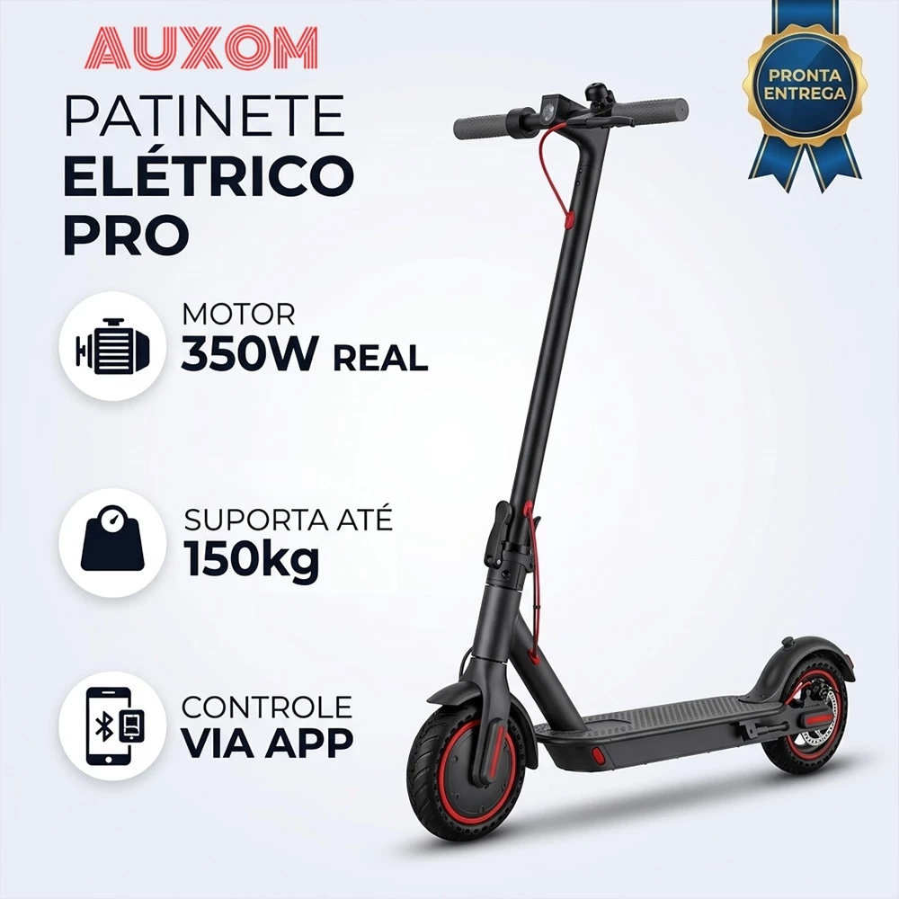 Patinete Eletrico Auxom Pro 350W 150kg para Adultos