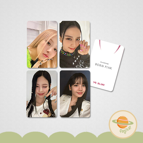 Blackpink Born Pink lucky draw + Shut Down broadcast photocard
