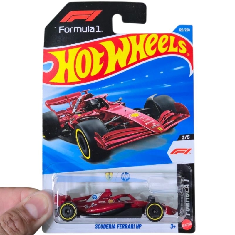 Scuderia Ferrari HP Fórmula 1 3/5 Hot Wheels 2026 JJJ78 | Shopee