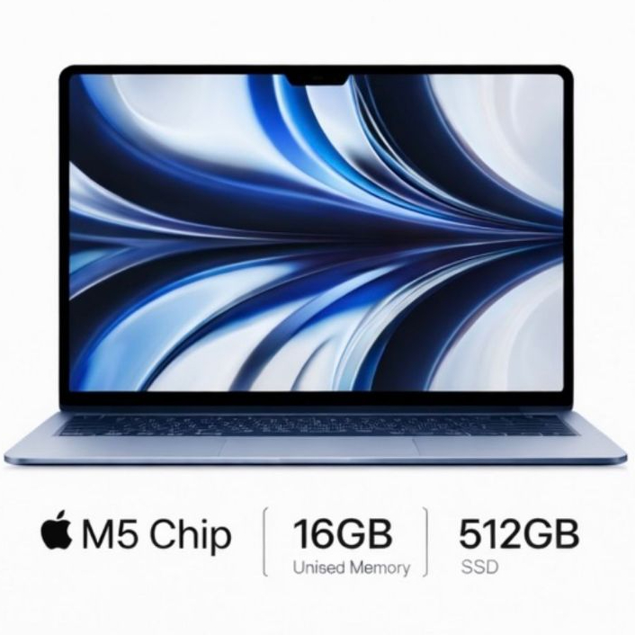 MACBOOK AIR M5 APPLE 13 POLEGADAS - LACRADO, 1 ANO DE GARANTIA