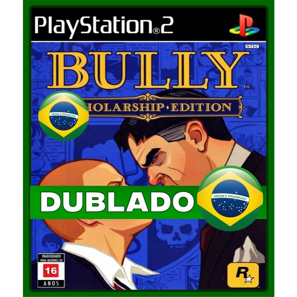 BULLY DUBLADO EM PORTUGUÊS | PLAYSTATION 2 (PS2) | Shopee Brasil
